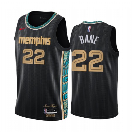 Herren NBA Memphis Grizzlies Trikot Desmond Bane 22 2020-21 City Edition Swingman